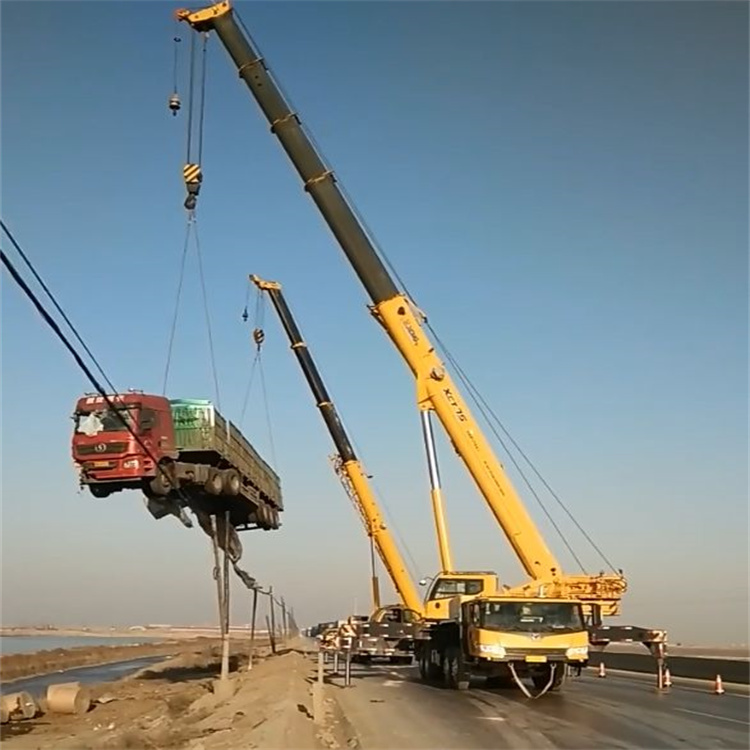 房县吊车怎么吊货车